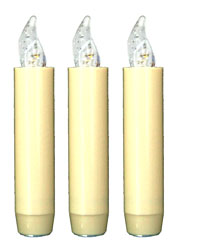 Bild vom Artikel 3 LED-Kerzen, elfenbein (Erweiterungset)