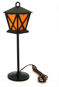 Bild vom Artikel LED Stehlaterne, Orangeglas (Höhe 11 cm) (A)