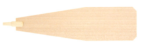 Bild vom Artikel Pyramidenflügel mit Schaft, 16 cm (roh)