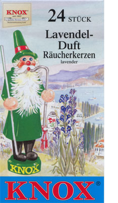 Bild vom Artikel KNOX Räucherkerzen Lavendel