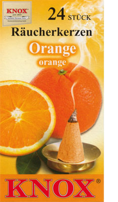 Bild vom Artikel KNOX Räucherkerzen Orange