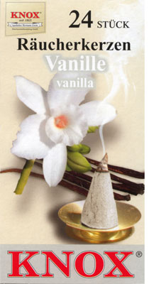 Bild vom Artikel KNOX Räucherkerzen Vanille