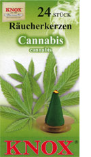 Bild vom Artikel KNOX Räucherkerzen Cannabis