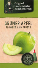 Bild vom Artikel Crottendorfer Räucherkerzen Grüner Apfel