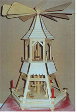 Bild vom Artikel Vorlage Pyramide Göpel (H 65 cm)