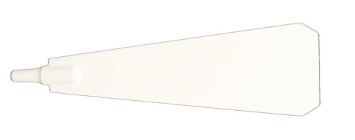 Bild vom Artikel Pyramidenflügel mit Schaft, 10,5 cm (weiß)