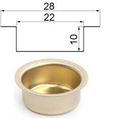 Bild vom Artikel Blecheinsatz Ø 22 mm