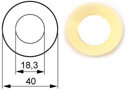 Bild vom Artikel Tropfenfänger für 17 mm Kerzen-Tülle