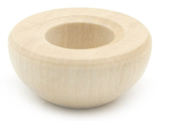 Bild vom Artikel Kerzenhalter (Schalenform, lackiert) (A)
