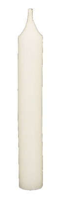 Bild vom Artikel 20 Stk. Puppenkerzen, weiß (Ø 10 mm)