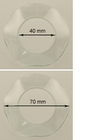 Bild vom Artikel Teelicht-Glasmanschette (gewellter Rand, 40 x 70 mm)