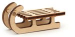 Bild vom Artikel Schlitten ohne Ladung (45  x 21 x 25 mm) (A)