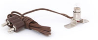 Bild vom Artikel Fassung E 5,5 mit Kabel und Stecker