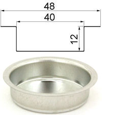 Bild vom Artikel Weißblecheinsatz für Teelichter (Ø 40 mm, T 12 mm)