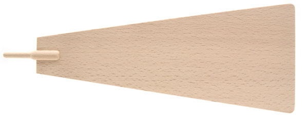 Bild vom Artikel Pyramidenflügel mit Schaft, 26 cm (natur)