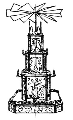 Bild vom Artikel Vorlage Pyramide Waldmotive