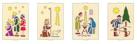 Bild vom Artikel Vorlage Laterne Christi Geburt