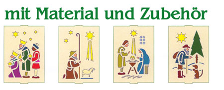 Bild vom Artikel Laterne Christi Geburt mit Material und Zubehör